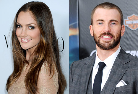 Chris Evans couple